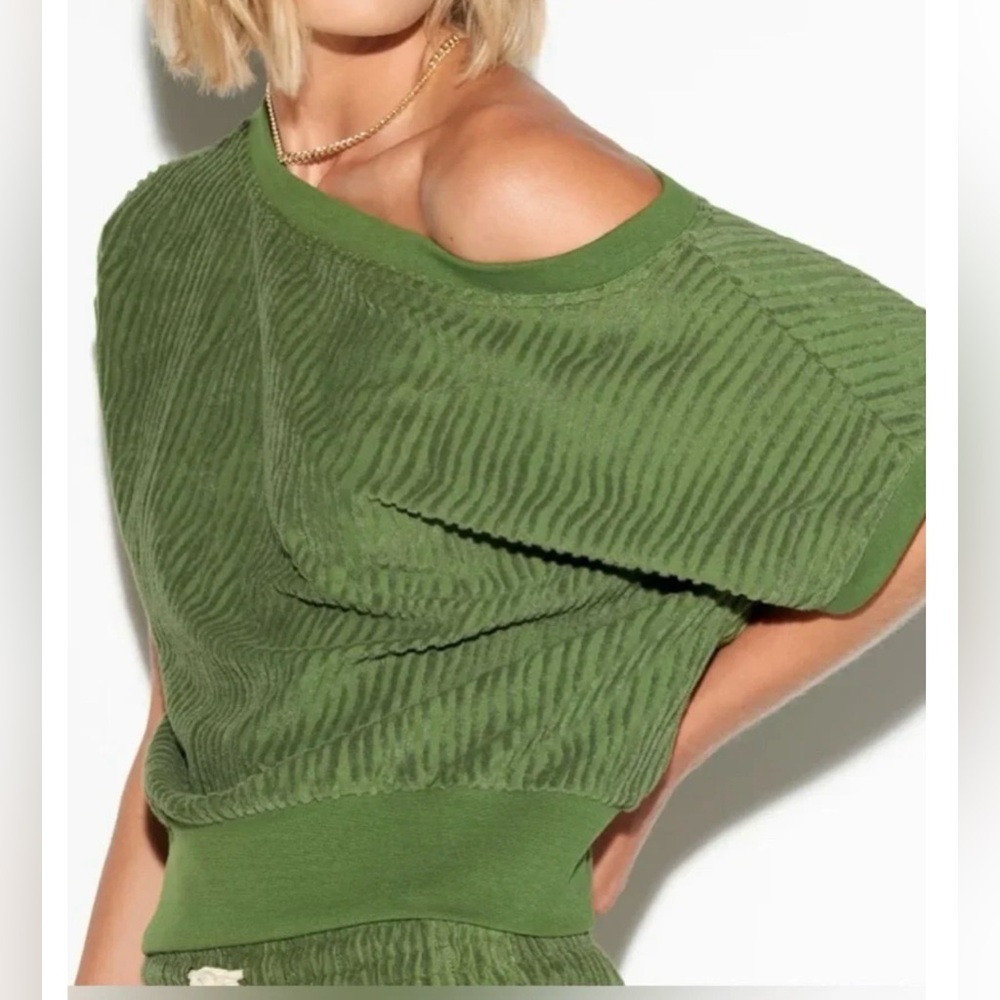 SPIRITUAL GANGSTER Palmer Off Shoulder Top - size XSmall